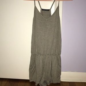 Brandy Melville Striped Romper